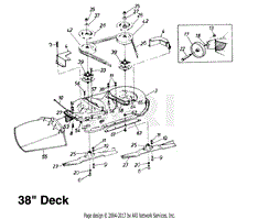 Deck Assembly 38&quot;