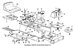 Seat Assembly/Frame/Fuel Tank/Battery