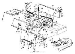 Deck Lift &amp; Hanger Assembly