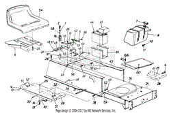 Seat/Battery/Fuel Tank/Frame