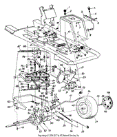 Drive/Wheels, Rear/Pedal Assembly