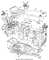 Hood/Seat/Battery/Fender/Dash Panel/Fuel Tank/Grille