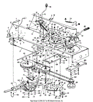 Drive/Pedal Assembly/Speed Selector Assembly/Hitch Plate