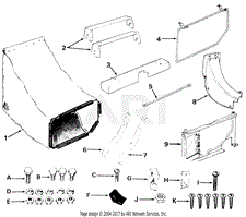 Top Discharge Grass Catcher Kit