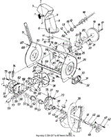 Parts, Snow Thrower