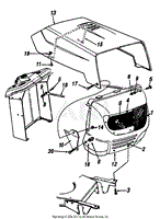 Hood and Grille Assembly