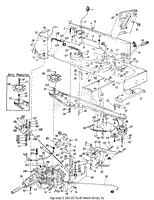 Drive/Pedal Assembly/Speed Control Assembly/Hitch Plate