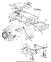 Lift Handle &amp; Hanger Assembly/Wheels, Rear/Fuel Tank/Hitch Plate