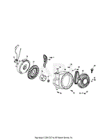 161-JWA-11 Flywheel &amp; Recoil Starter