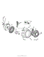 161-JWA-12 Flywheel &amp; Recoil Starter