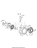 170-L0-11 Flywheel &amp; Blower Housing