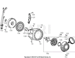 170-NU Flywheel &amp; Blower Housing