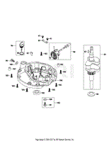 1P65B0C Crankshaft &amp; Crankcase Cover