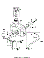 1P65B0C Fuel Tank &amp; Mounting