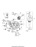 1P65BU Crankshaft &amp; Crankcase Cover