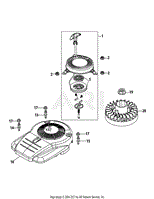 1P65BU Flywheel &amp; Shroud