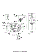 1P65N0A Crankshaft &amp; Crankcase Cover