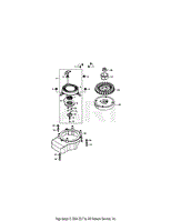 1P70C0A Flywheel &amp; Shroud