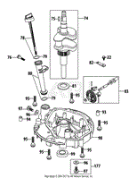 1P70L0A Crankshaft &amp; Crankcase Cover