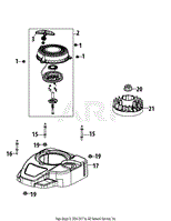 1T65NUA Flywheel &amp; Shroud