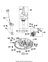 1X65RU Crankshaft &amp; Cover