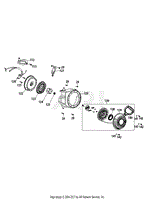 270-QU Flywheel &amp; Blower Housing