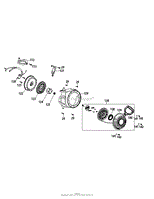 270-QU Flywheel &amp; Blower Housing