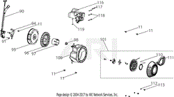 270-WU Flywheel Shroud