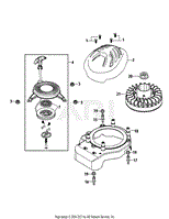 2P70M0D Flywheel &amp; Shroud