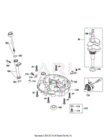 2P70MU Crankshaft &amp; Crankcase Cover