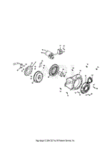 478-SU-10-Starter Assembly &amp; Blower Housing