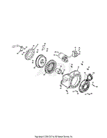 490-SU-10 Starter Assembly &amp; Blower Housing