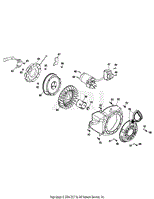 490-SUA Starter &amp; Blower Housing