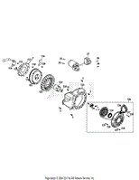 490-WUA Starter &amp; Blower Housing