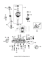 4P90JHA Crankshaft &amp; Crankcase Cover