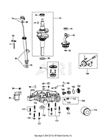 4P90MU Crankshaft &amp; Crankcase Cover