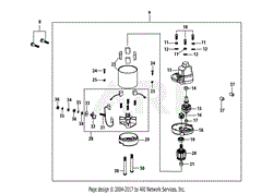 4P90MUB Starter Assembly