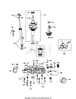 4P90MUC Crankshaft &amp; Crankcase Cover