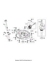 5P70M0C Crankshaft &amp; Crankcase Cover