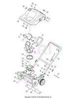 Chute &amp; Handle Assembly