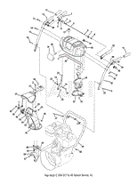 Handle, Frame &amp; Discharge Chute