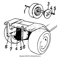 Twin Bag Grass Collector Mounting Kit