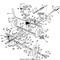 Snow Thrower Housing Assembly