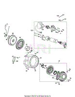 261-JU Starter &amp; Flywheel