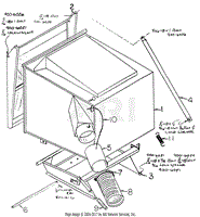 Grass Box Assembly No Vent Bag