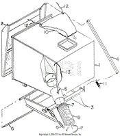 Grass Box Assembly Vent Bag