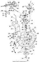 30-Inch Rear Discharge Deck Assembly