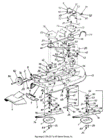 44-Inch Side Discharge Deck Assembly