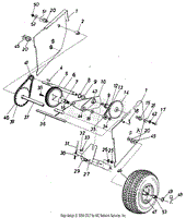 Wheel Chain Drive Assembly