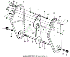 Wheel Chain Case Assembly